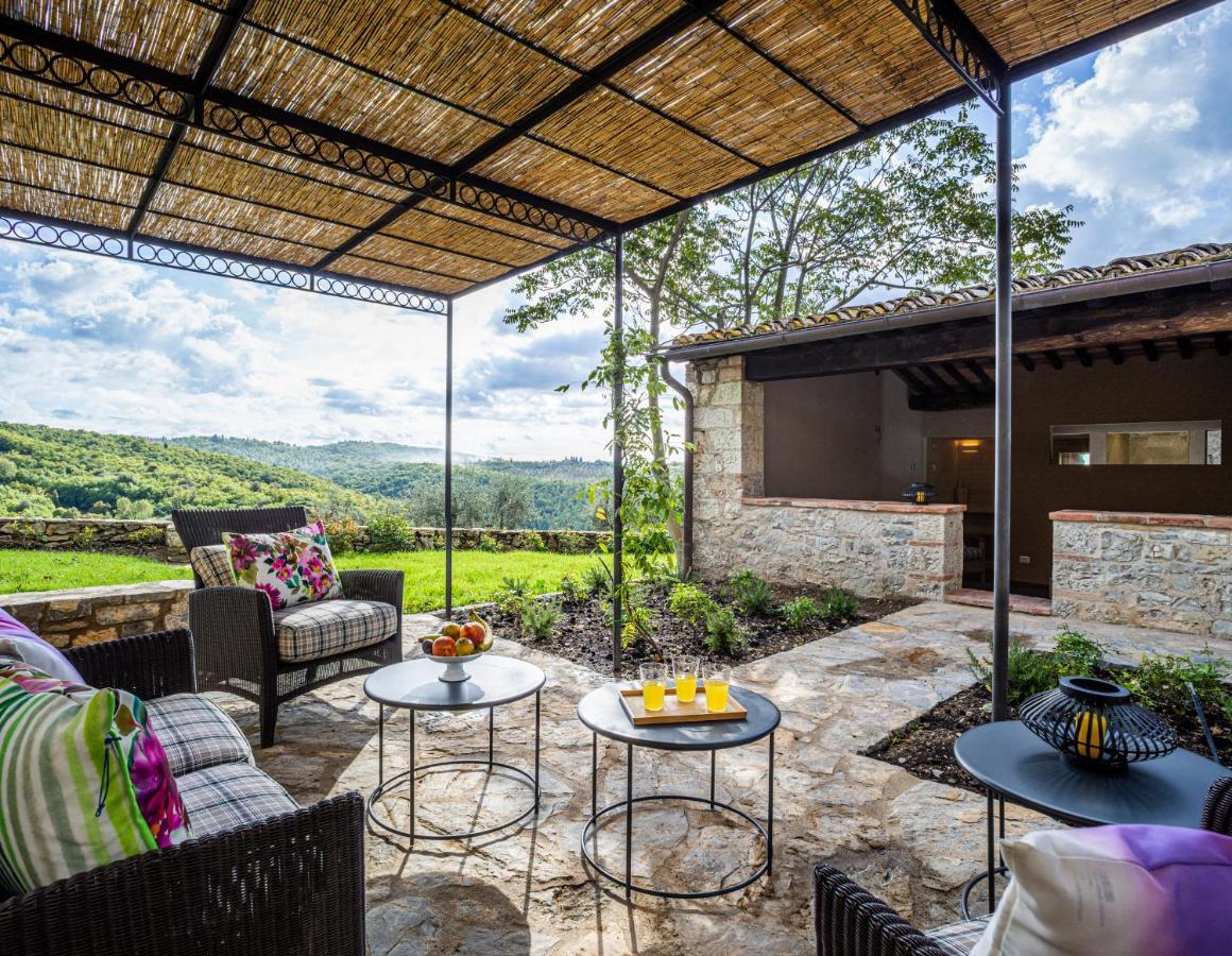 Casa All'Erta, Villa With Private Pool Gaiole in Chianti Esterno foto