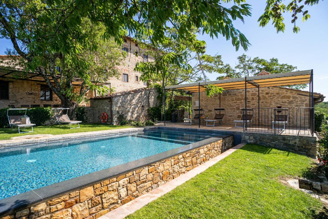 Casa All'Erta, Villa With Private Pool Gaiole in Chianti Esterno foto