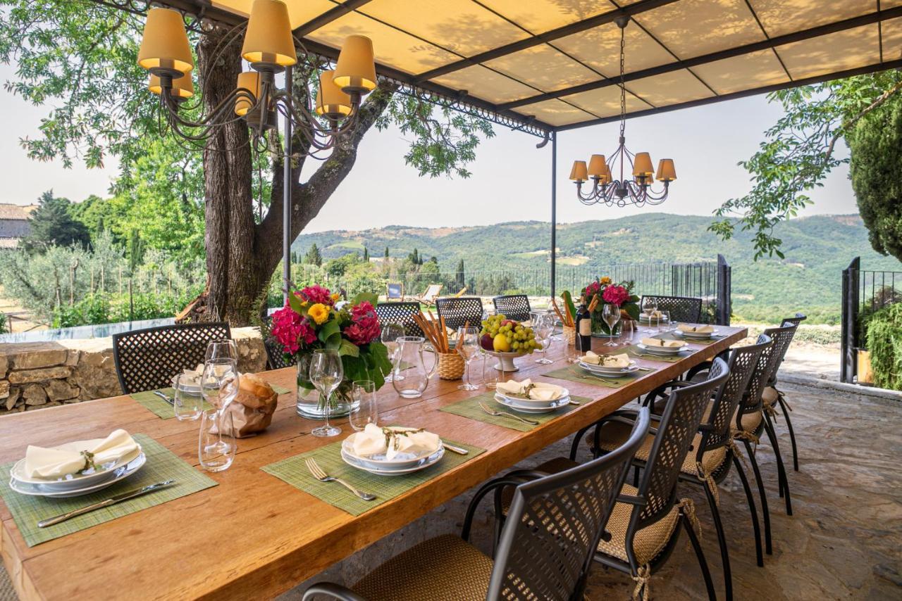 Casa All'Erta, Villa With Private Pool Gaiole in Chianti Esterno foto
